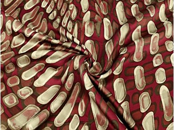 Fabric Lining Design Raso de Bac Opaco, dis 9528